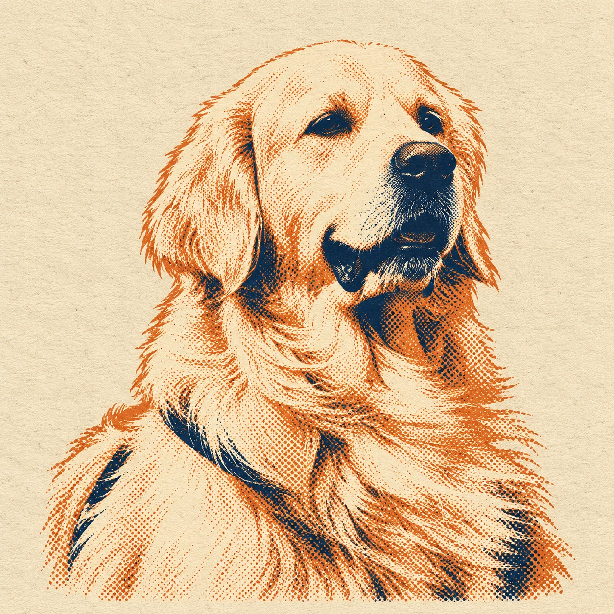 Exemplu de serigrafie cu alt animal