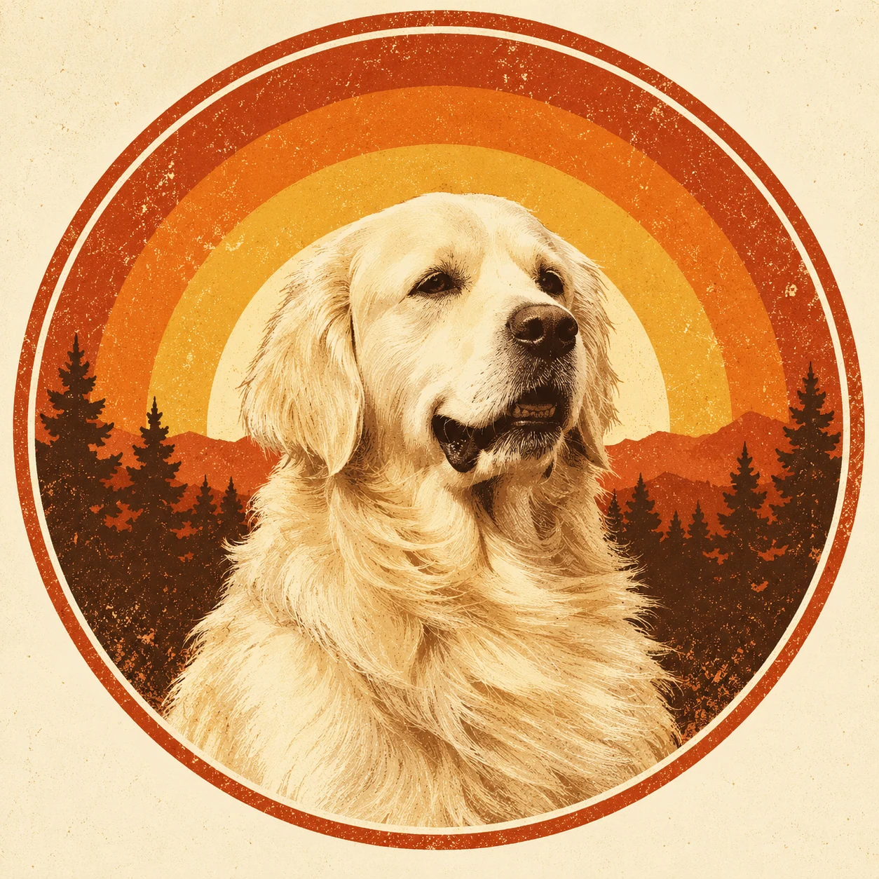 Exemplu de stil vintage cu alt animal
